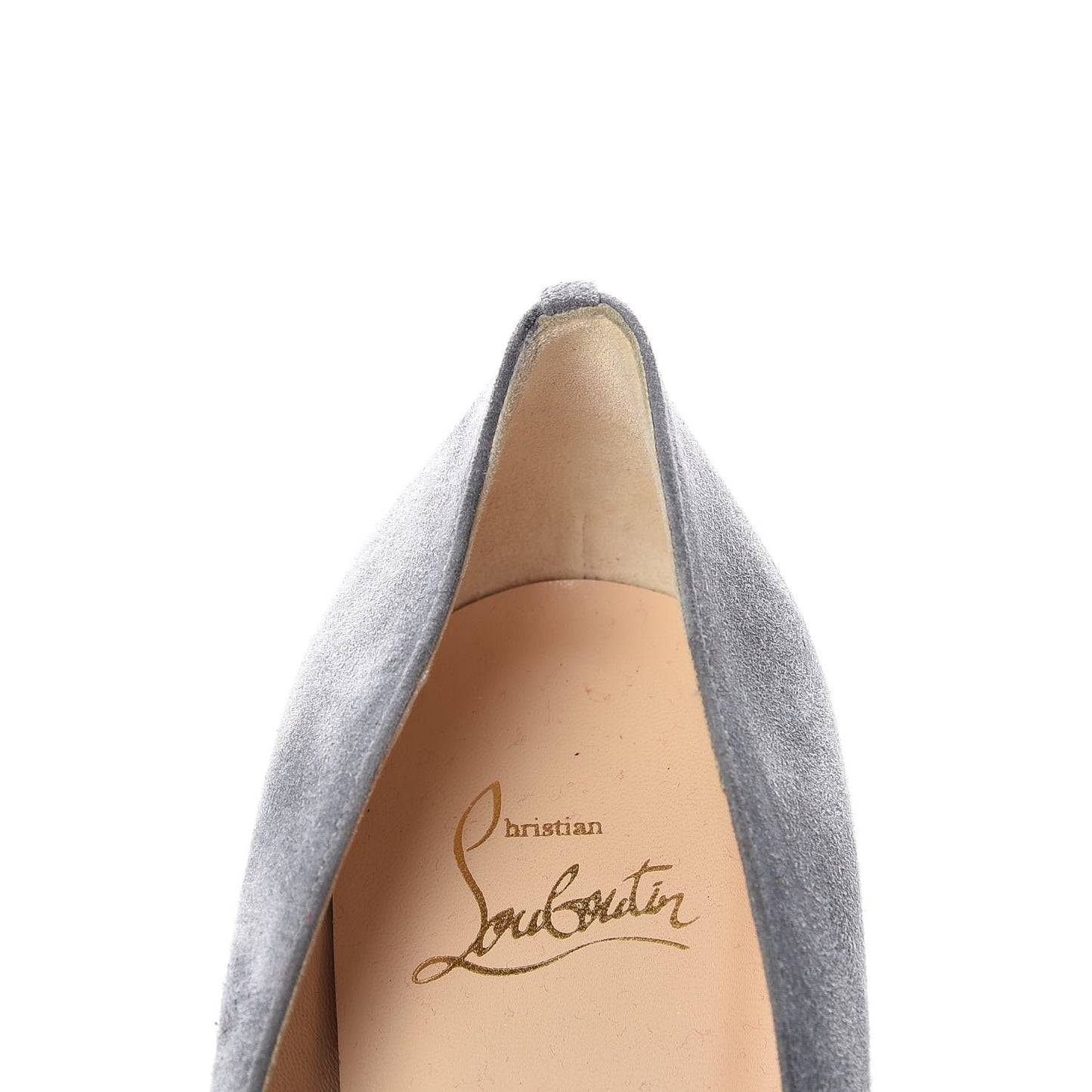 Veau Velours Melissa Wedges 39 Grey