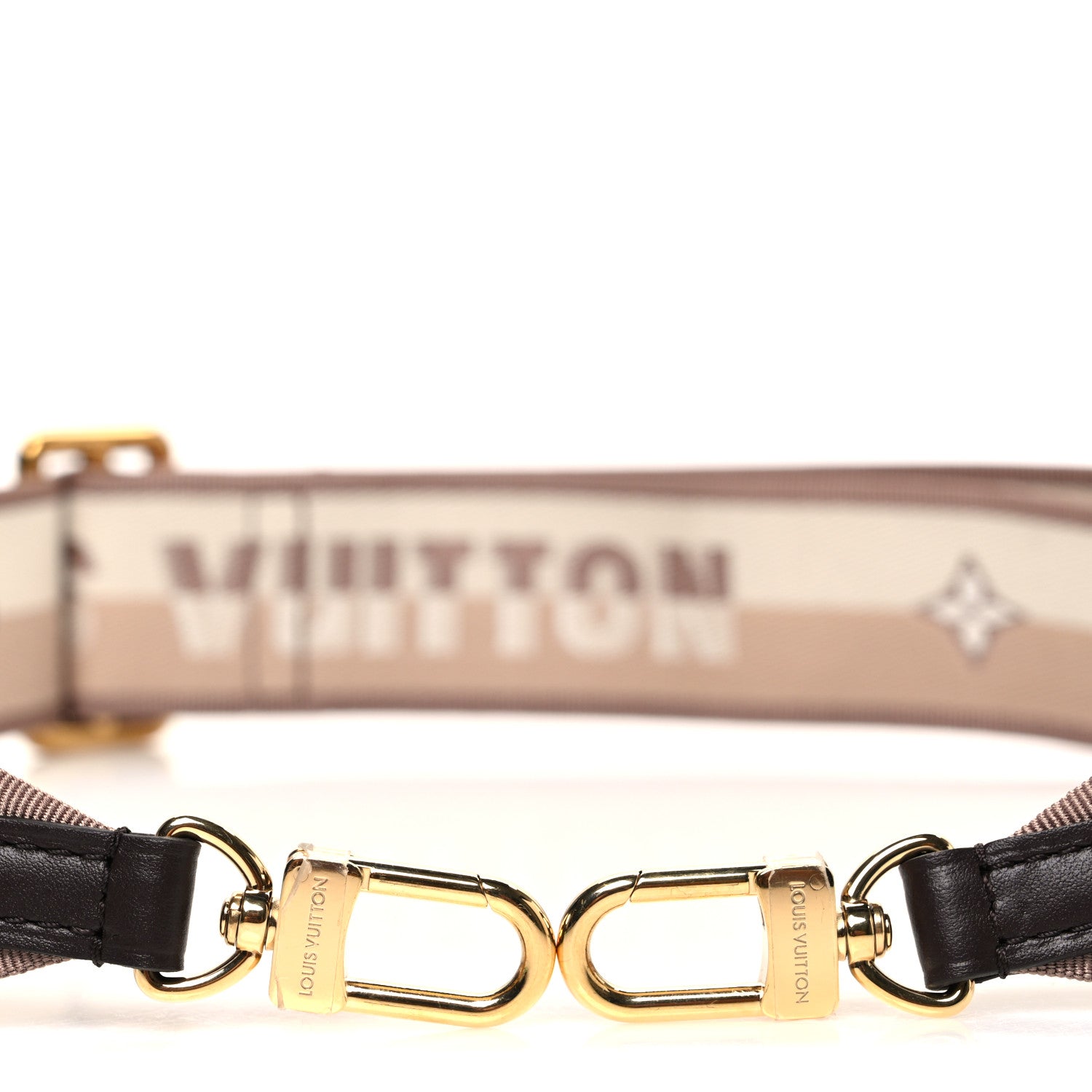 Louis Vuitton Jacquard Speedy Bandouliere 20 Shoulder Strap Beige Brown 3 of 3