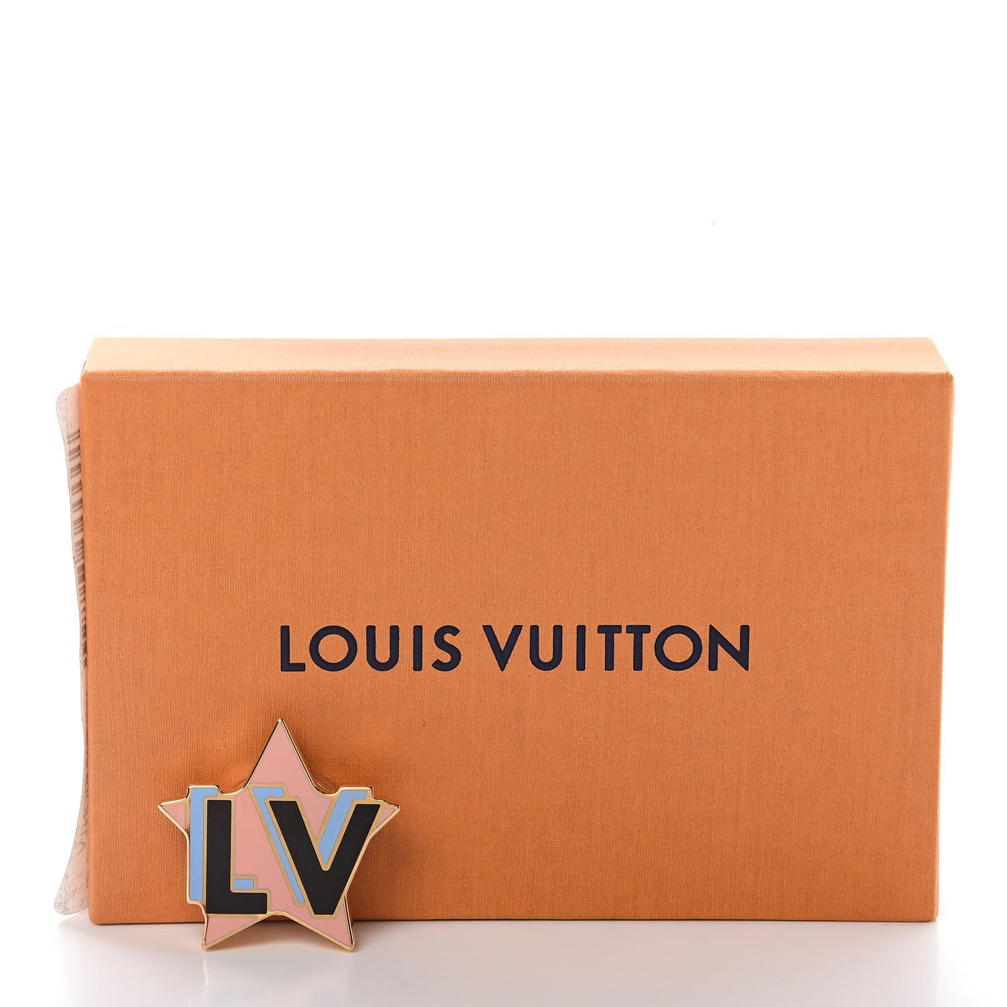 LV Summer Feel Star Coin Magnet Brooch