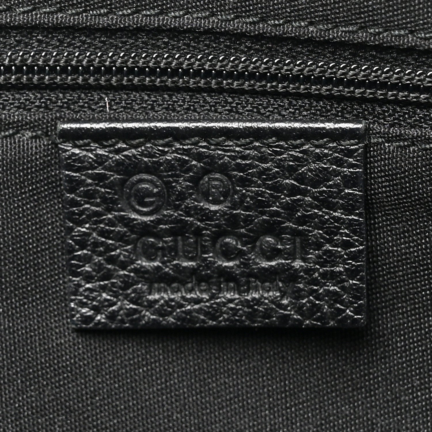 Gucci Nylon Monogram Large Princy Tote  Black 6 of 11