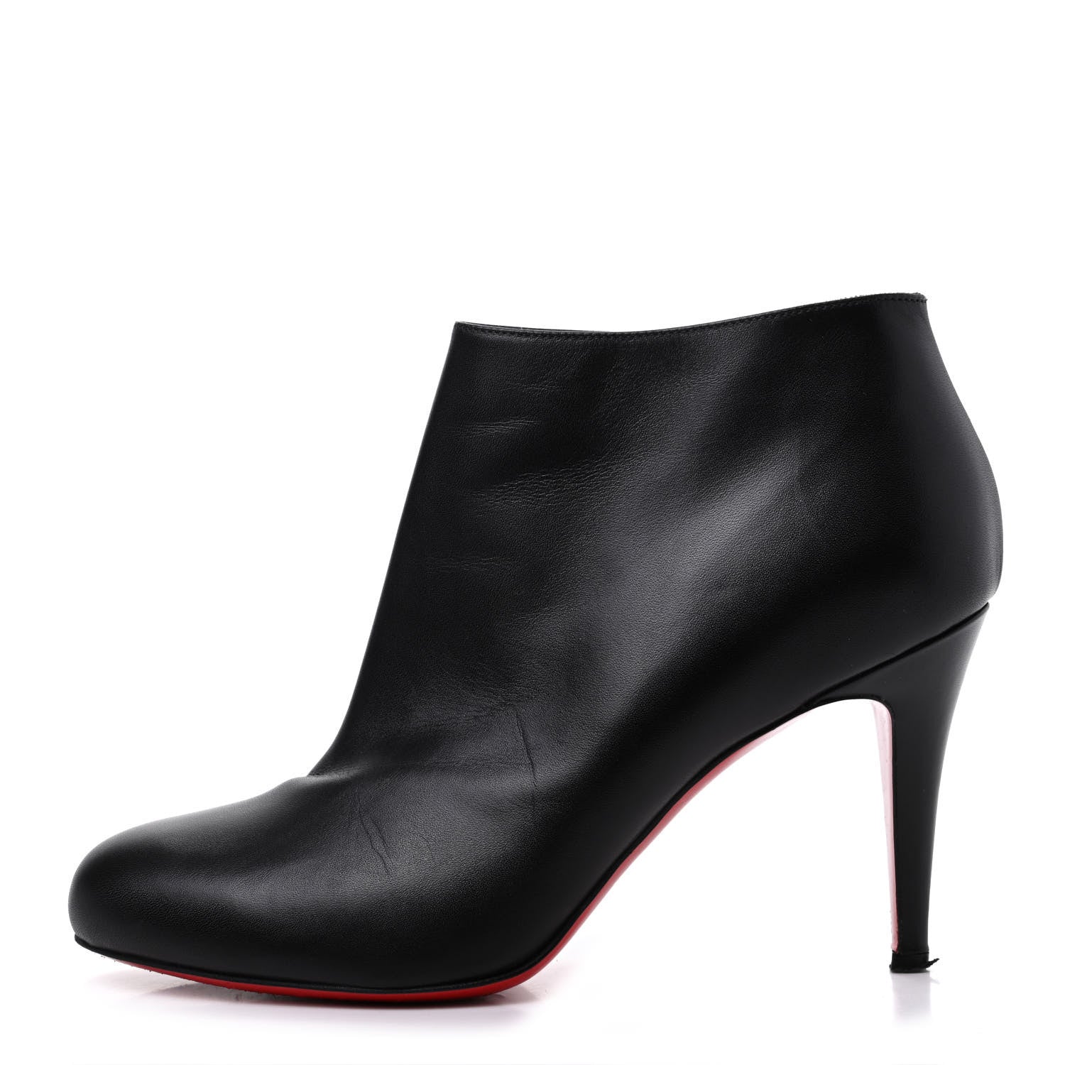 Christian Louboutin Calfskin Belle 85 Ankle Boots 39 Black 1 of 12