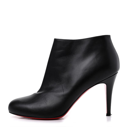 Christian Louboutin Calfskin Belle 85 Ankle Boots 39 Black 1 of 12
