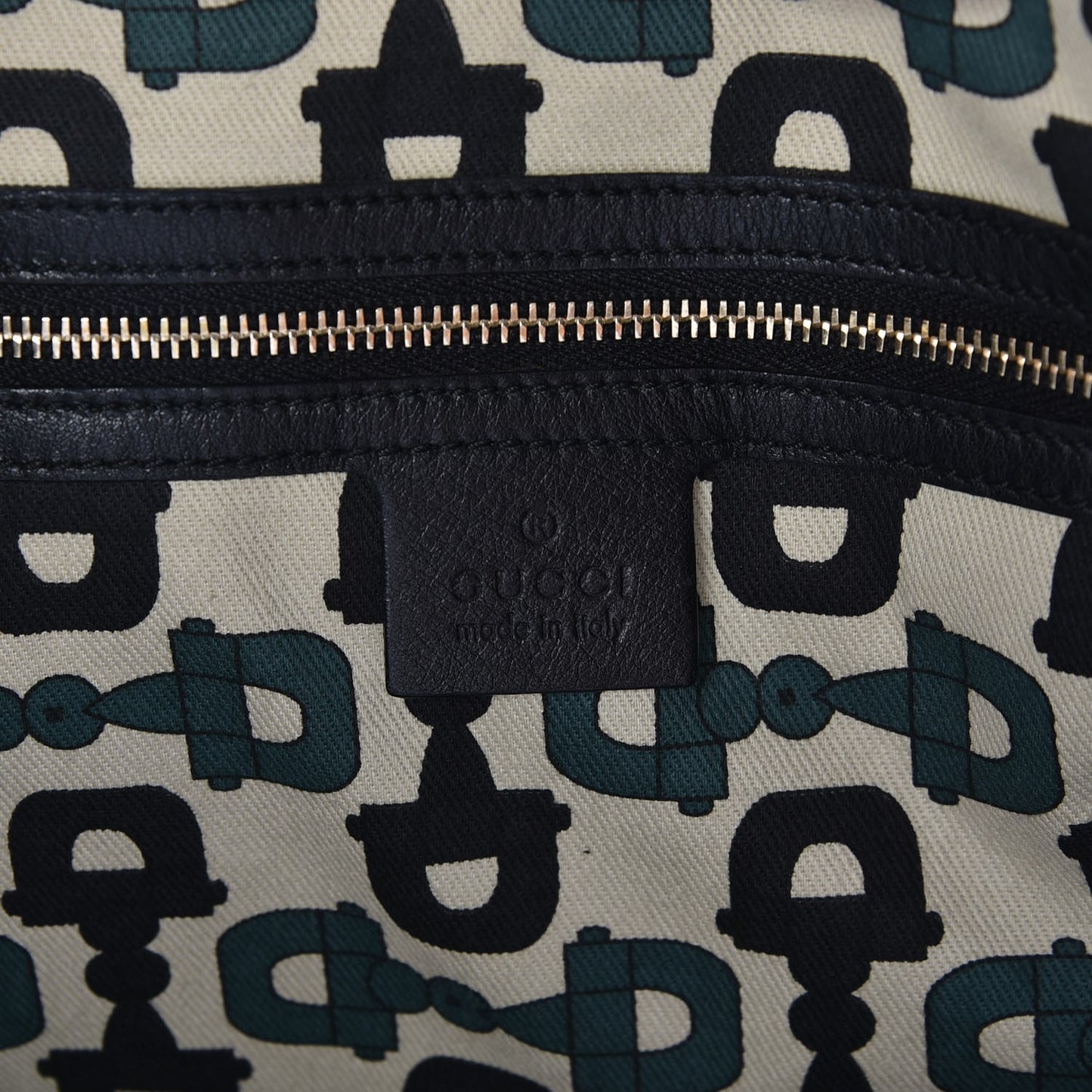 Guccissima Medium Pelham Shoulder Bag Black