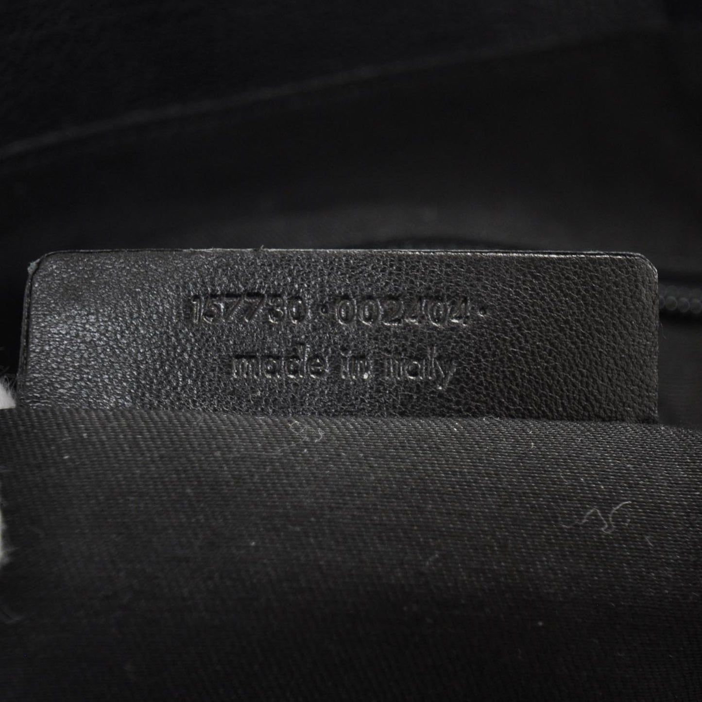 Leather Tanger Tote Unisex Black