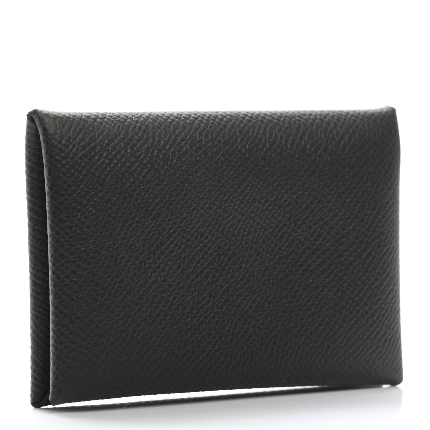 Hermes Epsom Calvi Card Case Black 3 of 8