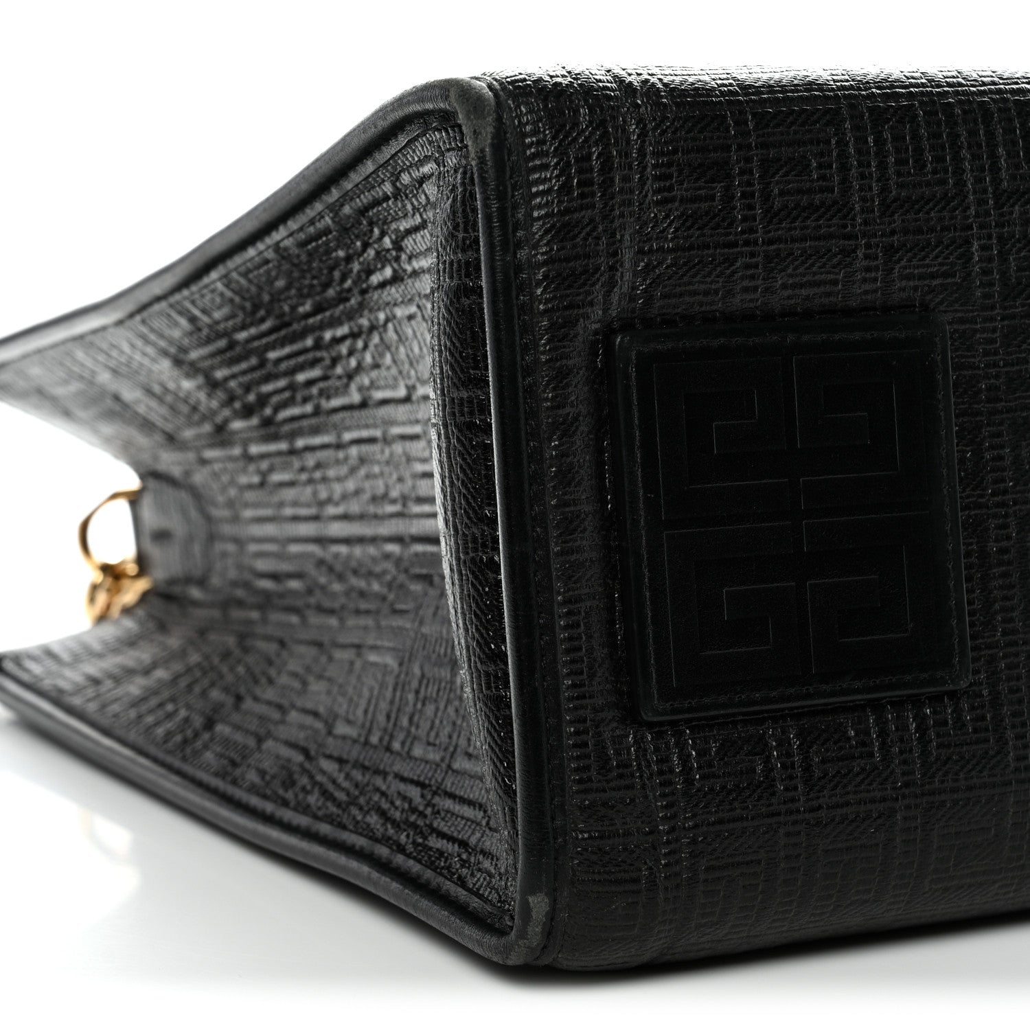 Givenchy 4G Coated Canvas Logo Medium G Tote Black 1834042