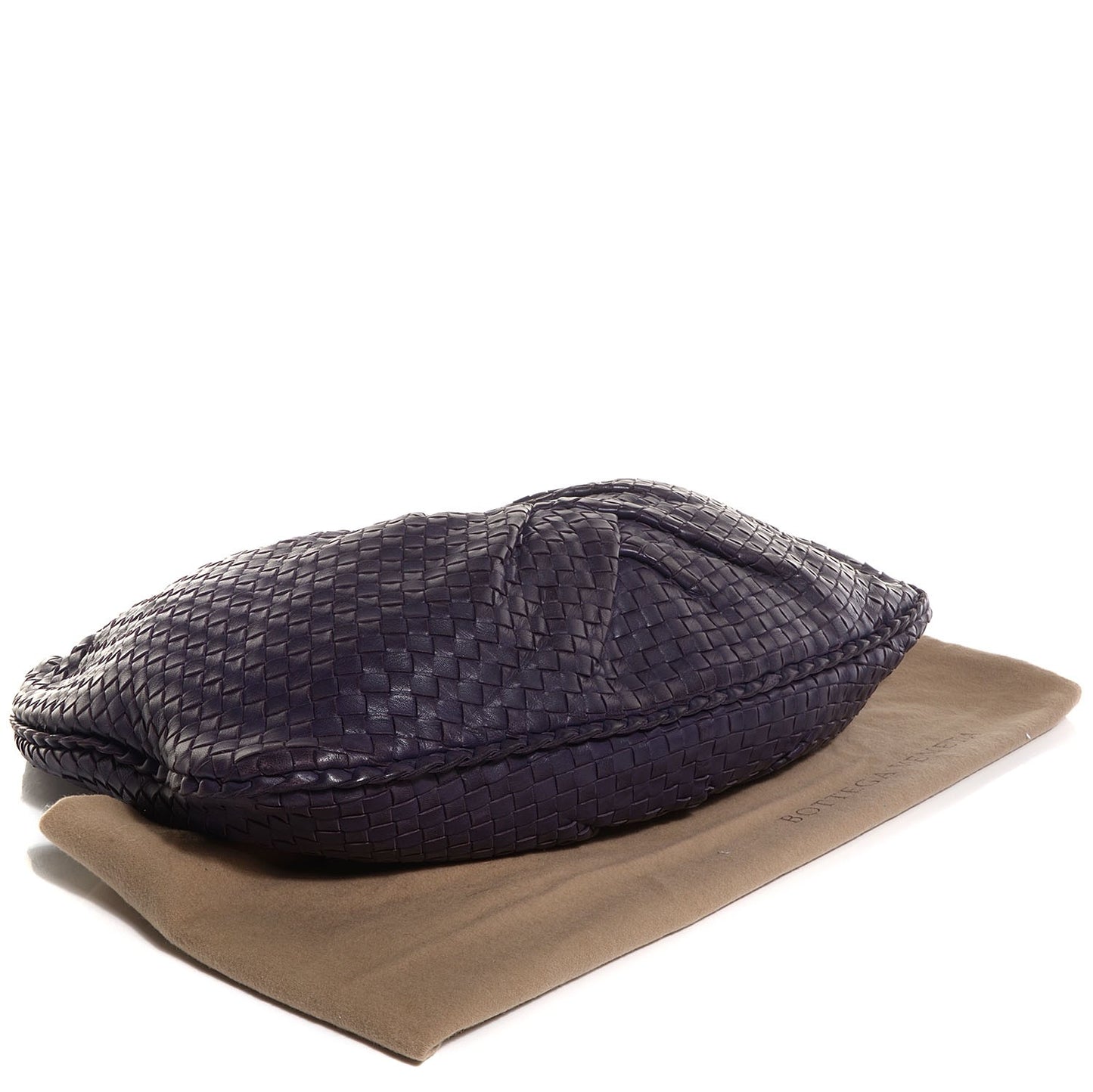 Nappa Intrecciato Pleated Large Veneta Hobo Turbolence