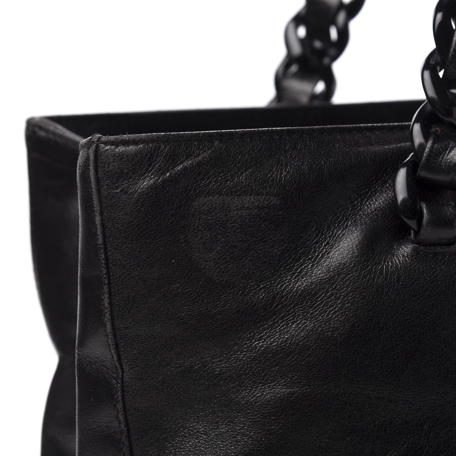 Prada Nappa Chain Tote Black 11 of 12