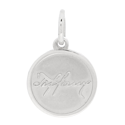 Tiffany Sterling Silver Tiffany Round Charm 1 of 4