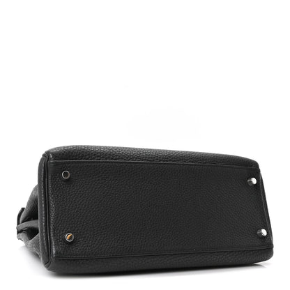 Hermes Togo Kelly Retourne 28 Black 4 of 10