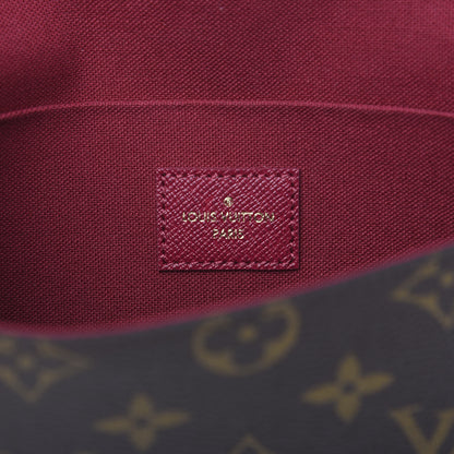 Louis Vuitton Monogram Pochette Felicie Chain Wallet Fuchsia 5 of 9