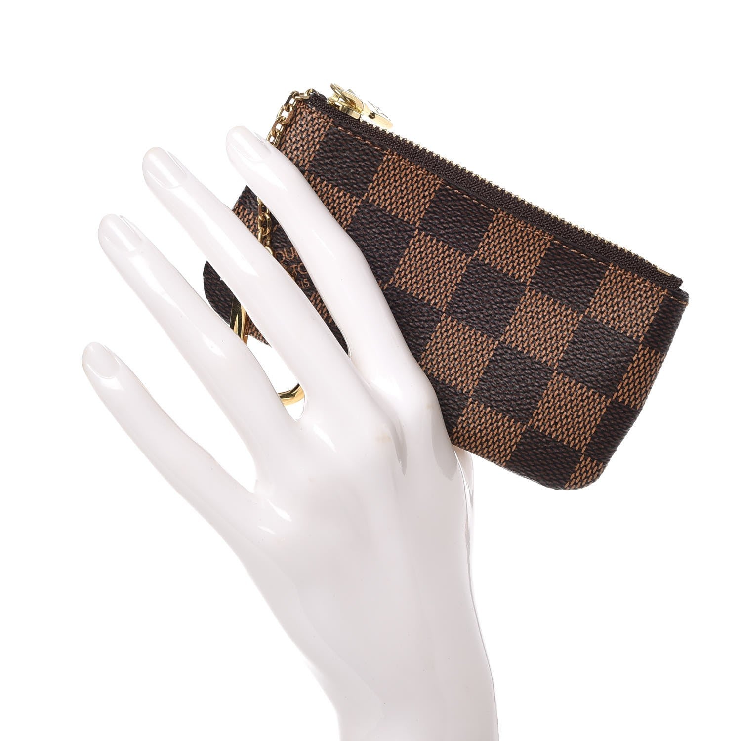Louis Vuitton Damier Ebene Key Pouch 2 of 8