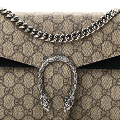 Gucci GG Supreme Monogram Small Dionysus Shoulder Bag Black 8 of 17