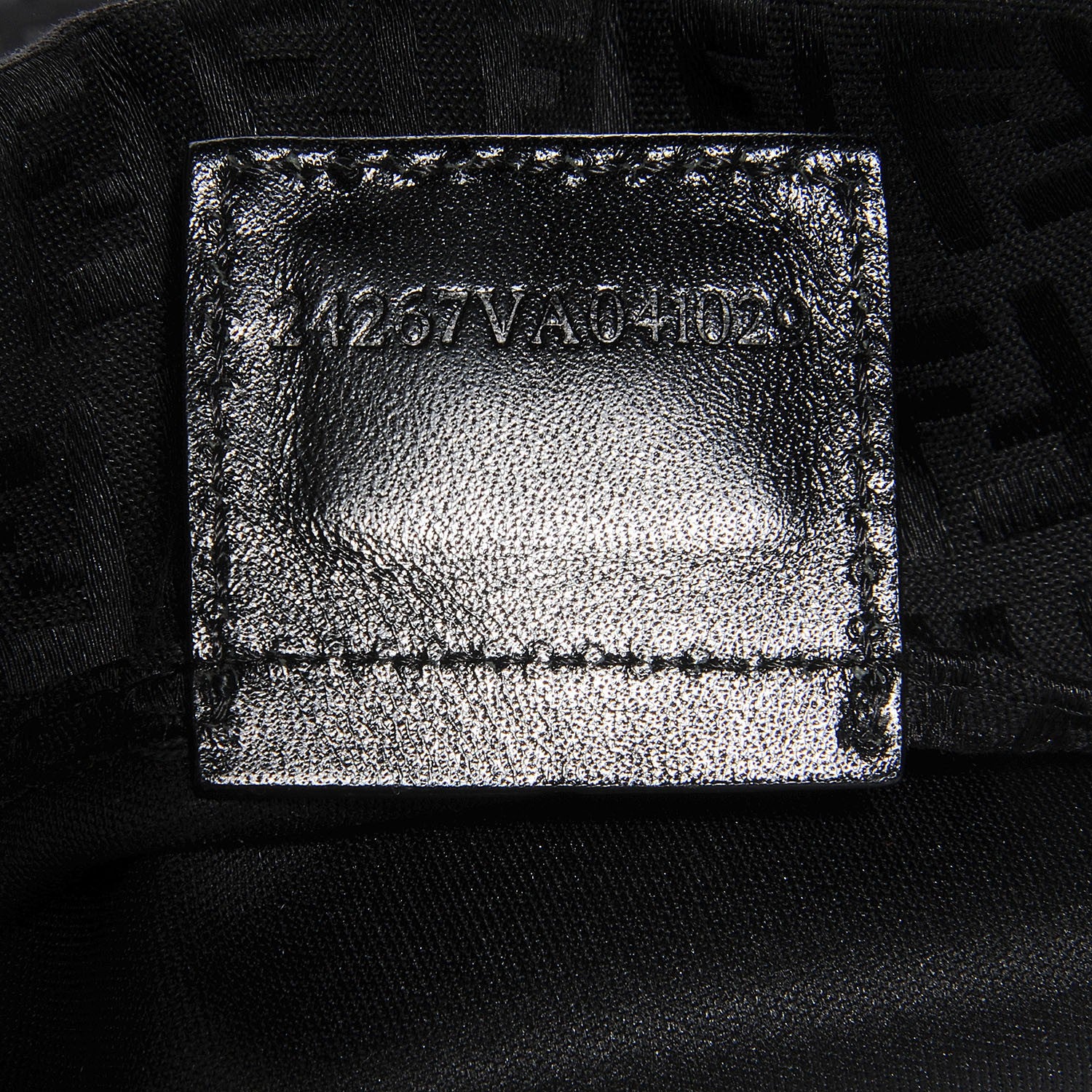 Fendi Zucchino Shopping Tote Black 7 of 7