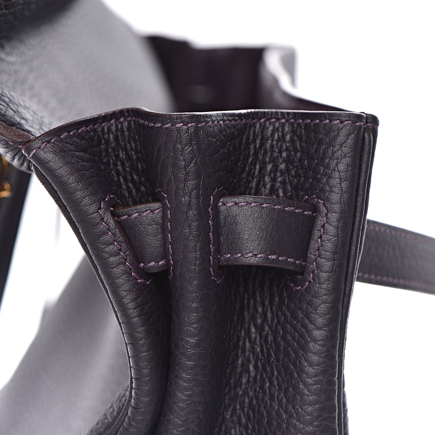 Hermes Taurillon Clemence Kelly Retourne 35 Raisin 14 of 46