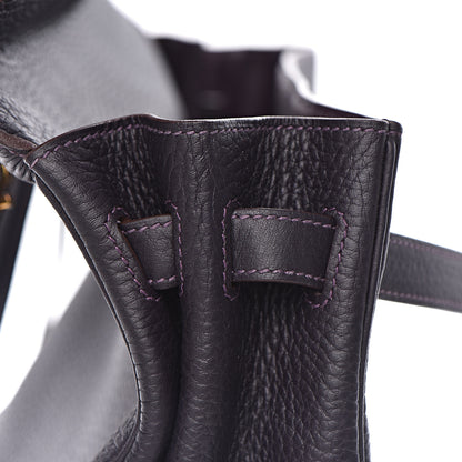Hermes Taurillon Clemence Kelly Retourne 35 Raisin 14 of 46