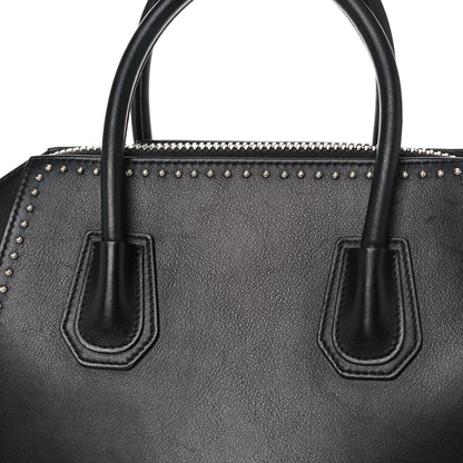 Givenchy Calfskin Small Studded Antigona Black 11 of 12