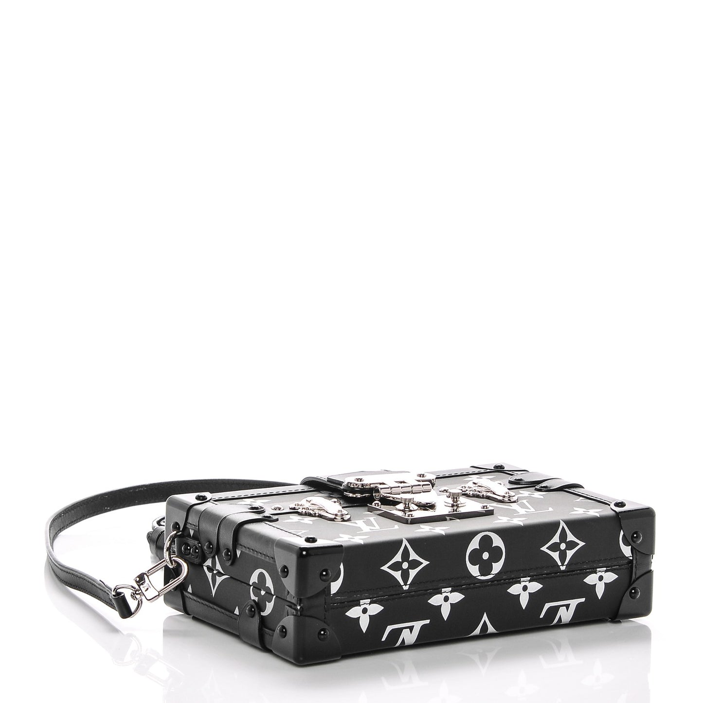 Reflective Petite Malle Black