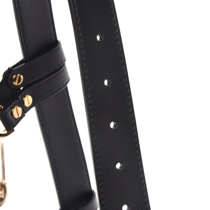 Fendi Calfskin Multi Accessory Belt Black 5 of 11