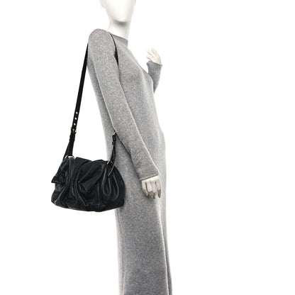 Valentino Garavani Smooth Calfskin Bloomy Crossbody Bag Black 2 of 11
