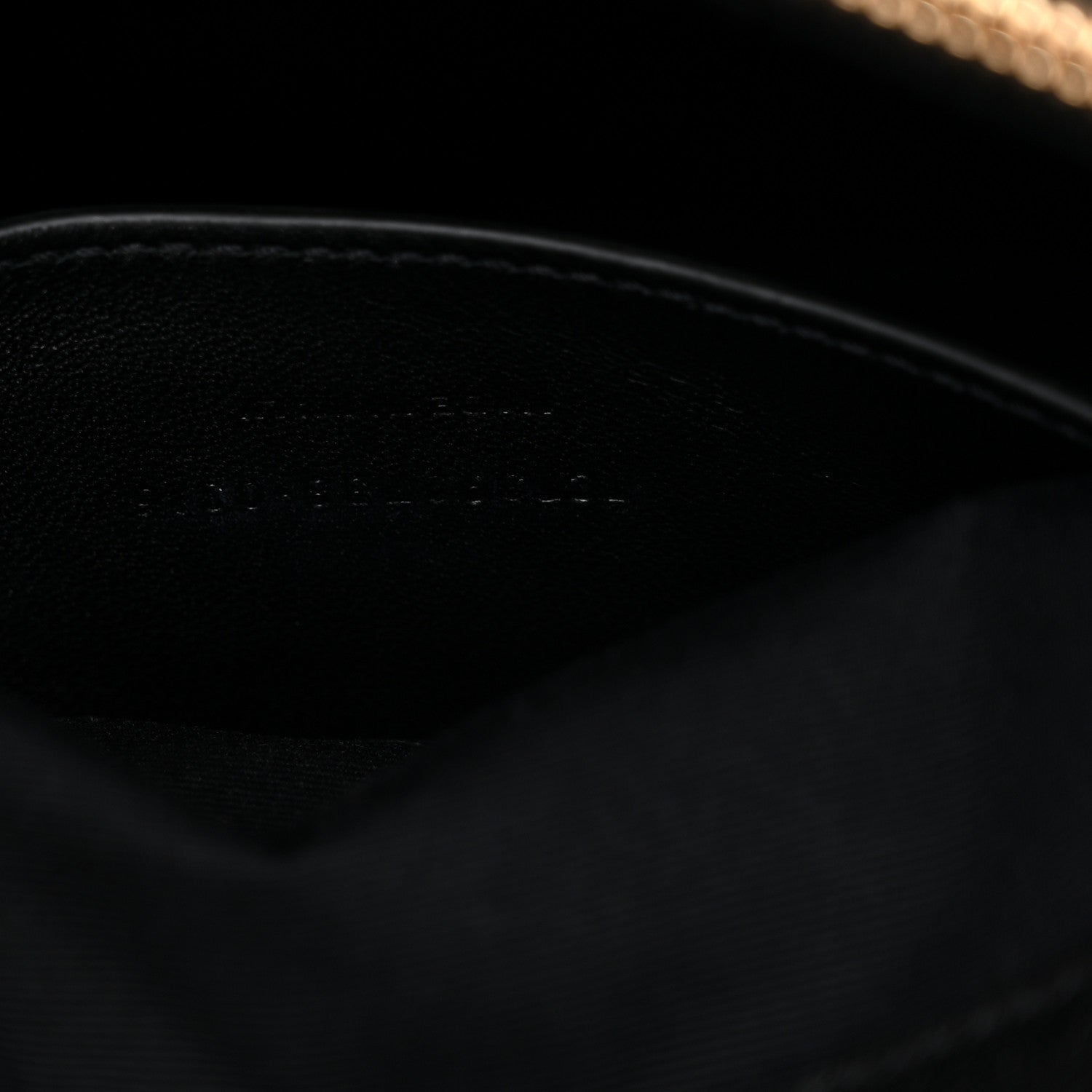 Saint Laurent Sheepskin Matelasse Chevron Monogram Large College Satchel Black 7 of 13