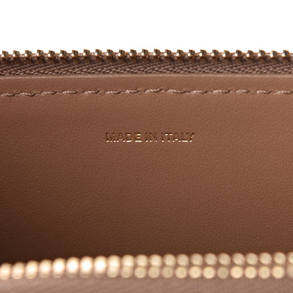 Burberry Calfskin Monogram Panola Zip Pouch Beige 7 of 8