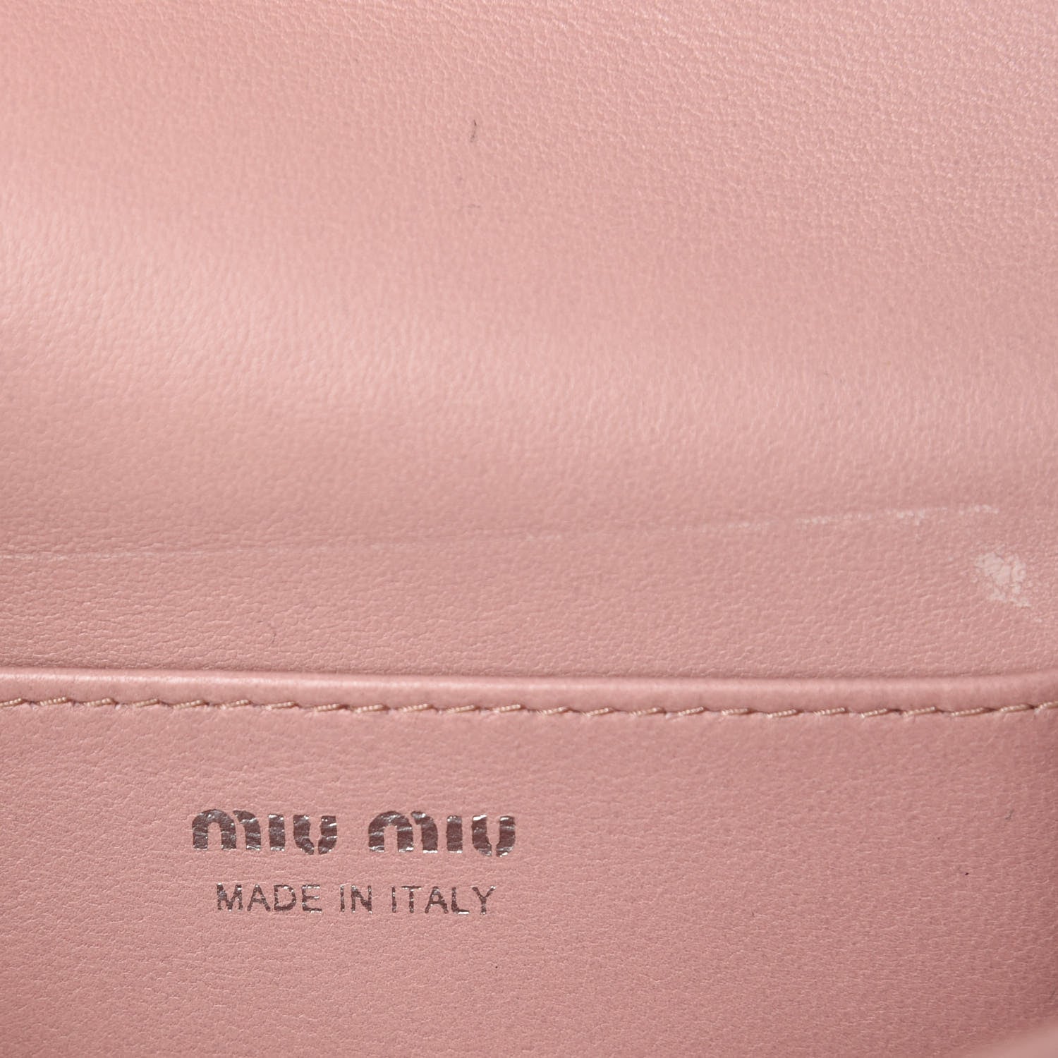 Miu Miu Nappa Matelasse Crossbody Orchidea 7 of 11