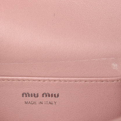 Miu Miu Nappa Matelasse Crossbody Orchidea 7 of 11