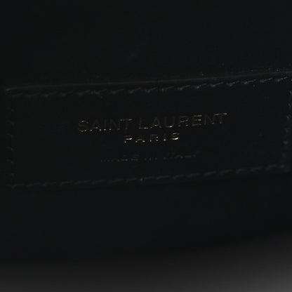 Saint Laurent Smooth Calfskin Small Le 5 A 7 Soft Hobo Black 6 of 10