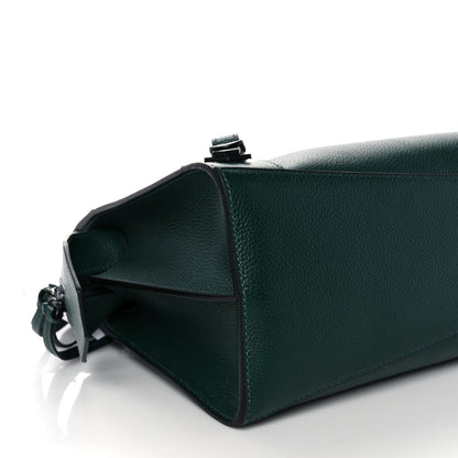 Balenciaga Grained Calfskin Neo Classic Matte Black Hardware S City Forest Green 9 of 12