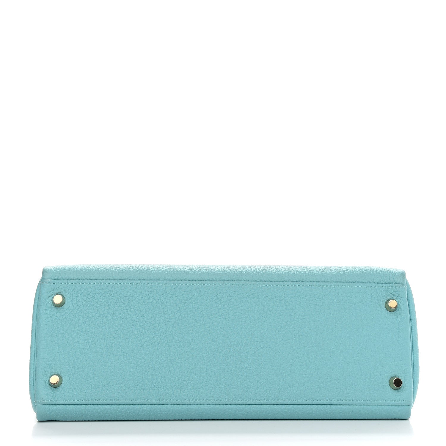 Hermes Togo Kelly Retourne 32 Bleu Atoll 6 of 40