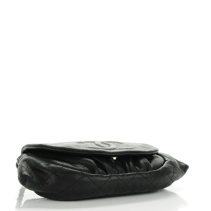 Chanel Caviar Half Moon Wallet On Chain WOC Black 4 of 8