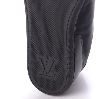 Louis Vuitton Calfskin Nylon Pulse Sneaker 9 Black 9 of 10