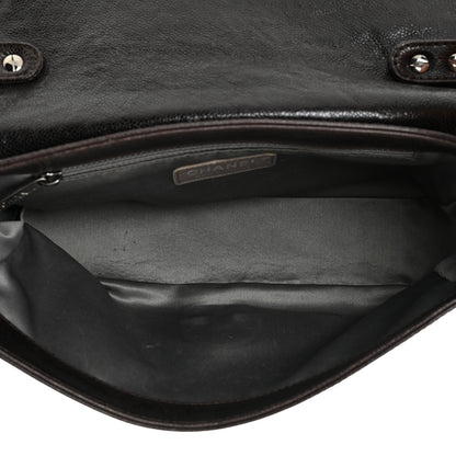 Chanel Glazed Caviar Small Pocket In The City Shoulder Bag Brown 4 of 26
