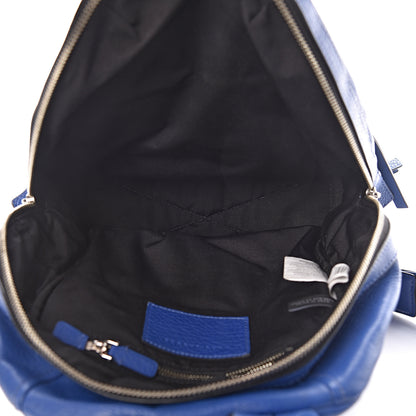 Marc Jacobs Pebbled Calfskin Biker Backpack Blue 5 of 18