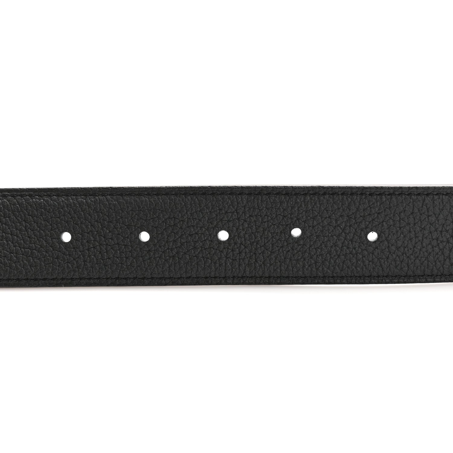 Hermes Togo Swift 30mm Oscar Reversible Belt 100 40 Black 3 of 6