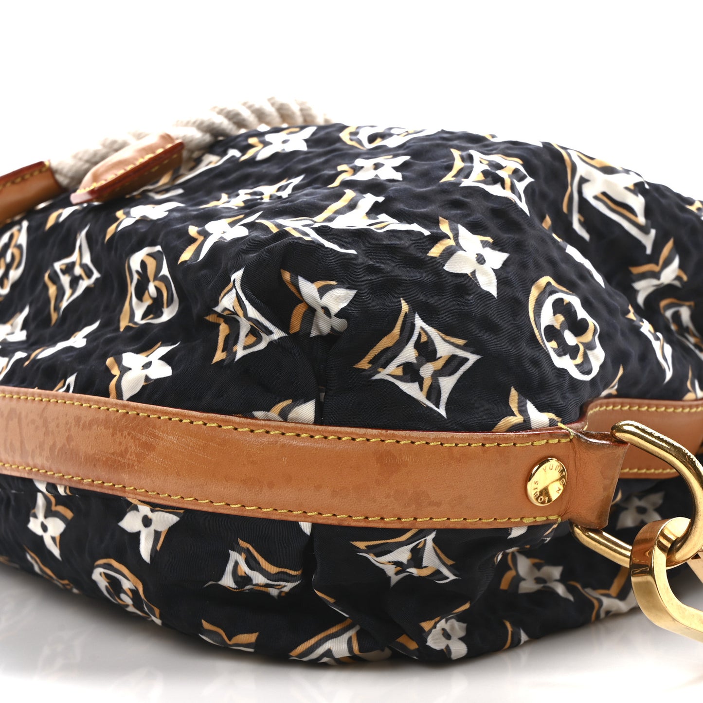 Canvas Monogram Cruise Bulles MM Navy