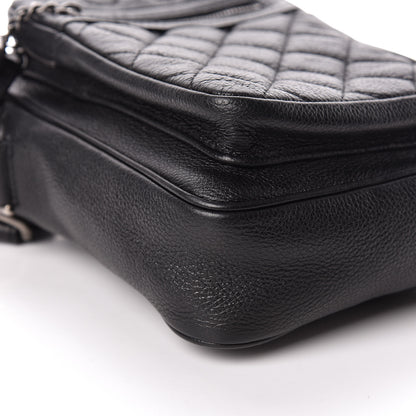 Chanel Calfskin Camera Case Black 9 of 10
