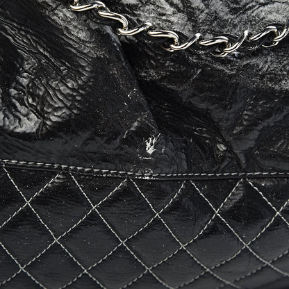 Chanel Vinyl Quilted Melrose Degrade Tote Black 12 of 13