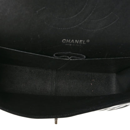 Chanel Patent Quilted Jumbo Double Flap Black 5 of 9