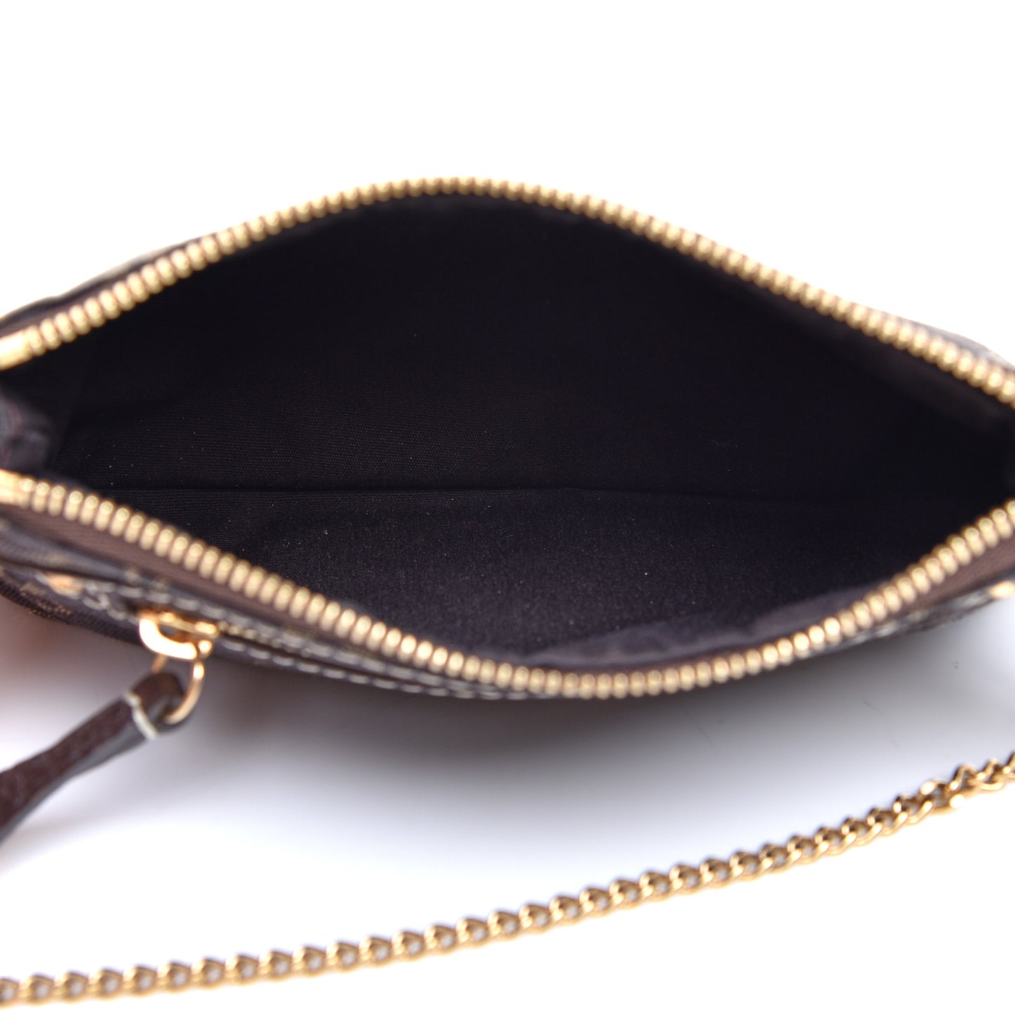 Monogram Idylle Mini Pochette Accessories Fusain