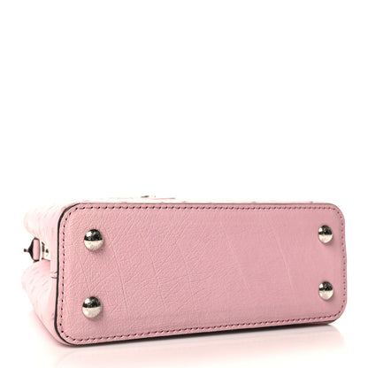 Louis Vuitton Ostrich Capucines Mini Pink 4 of 10