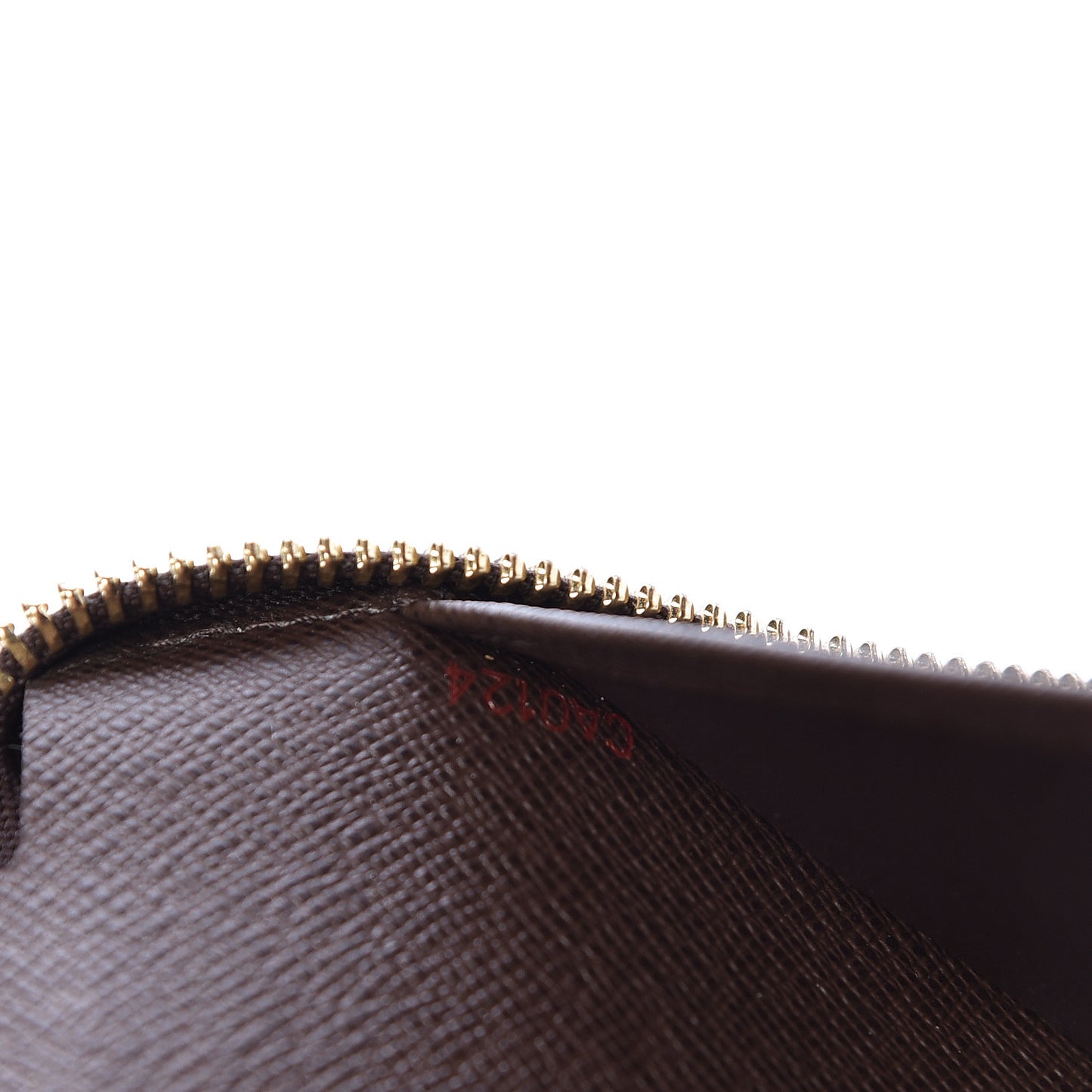 Damier Ebene Zippy Organizer Wallet