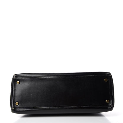 Hermes Box Kelly Retourne 32 Black 6 of 49