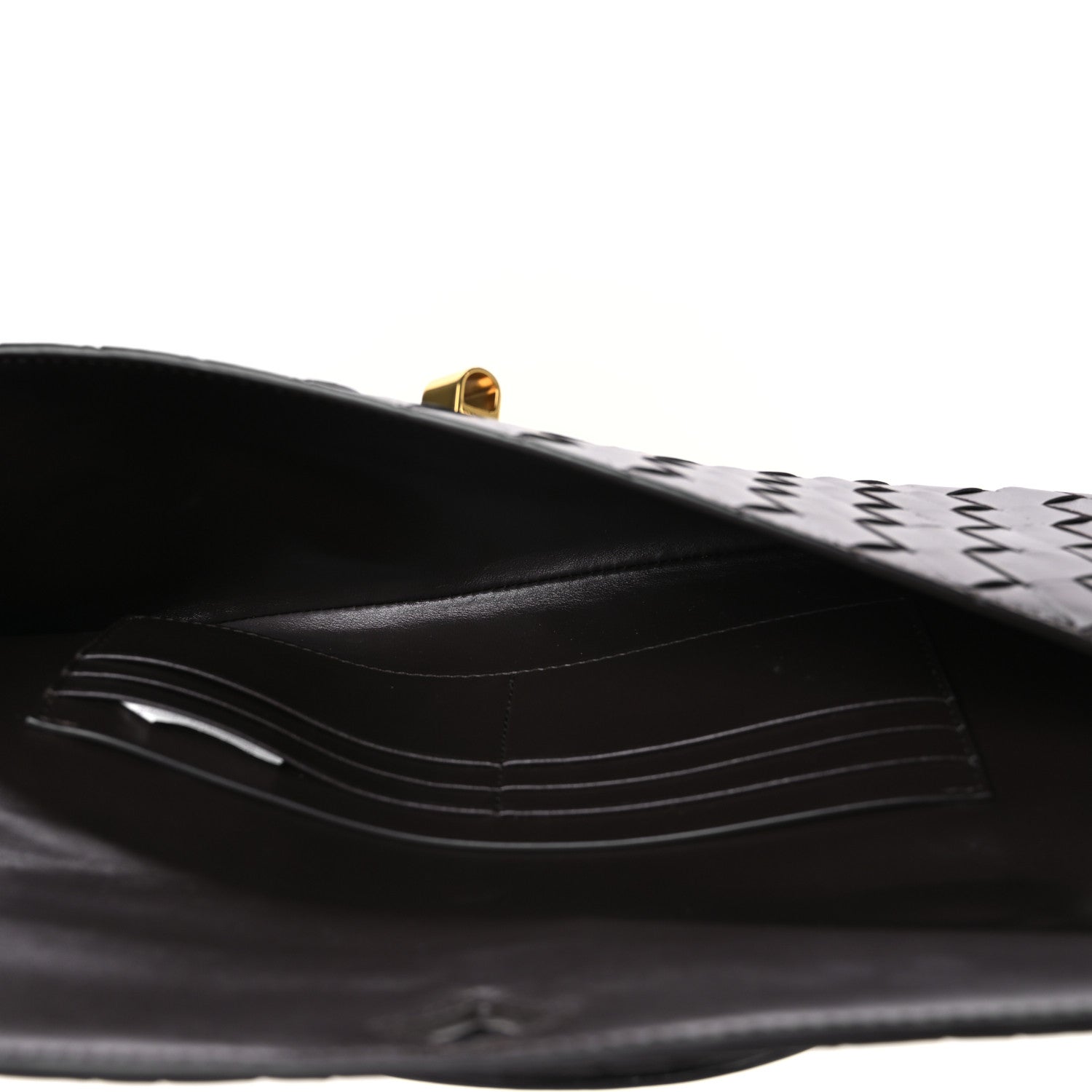 Bottega Veneta Nappa Intrecciato Long Andiamo Top Handle Clutch Fondant 5 of 9