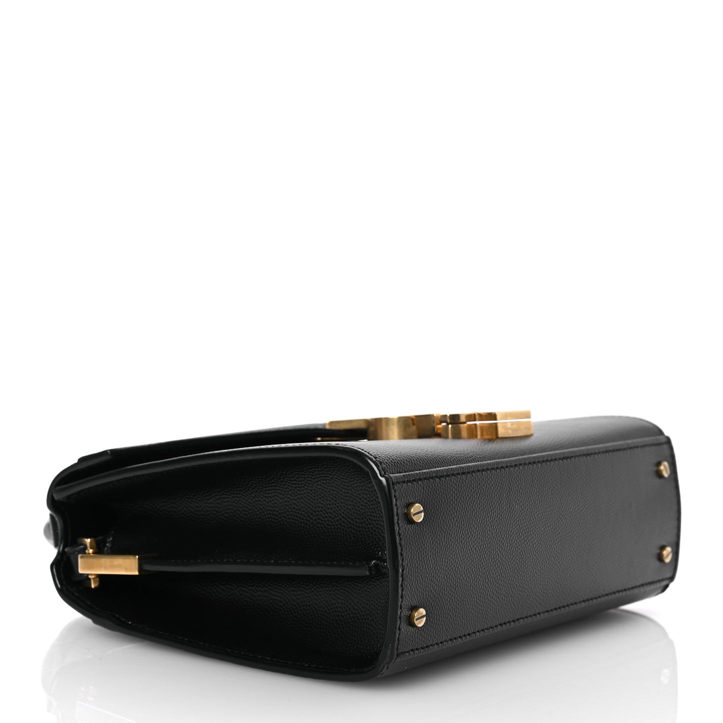 Grain de Poudre Mini Classic Monogram Cassandra Top Handle Black