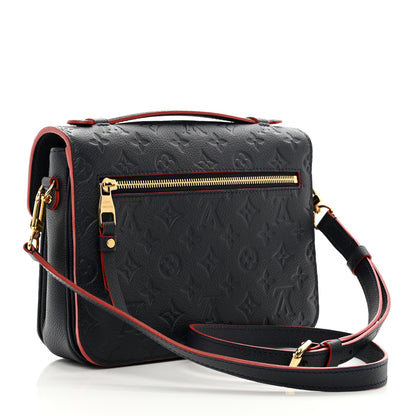 Louis Vuitton Empreinte Pochette Metis Marine Rouge 3 of 11