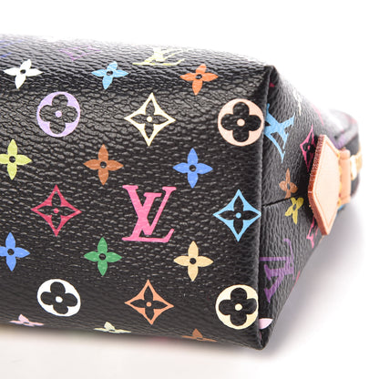 Louis Vuitton Monogram Multicolor Cosmetic Pouch Black Grenade 9 of 9