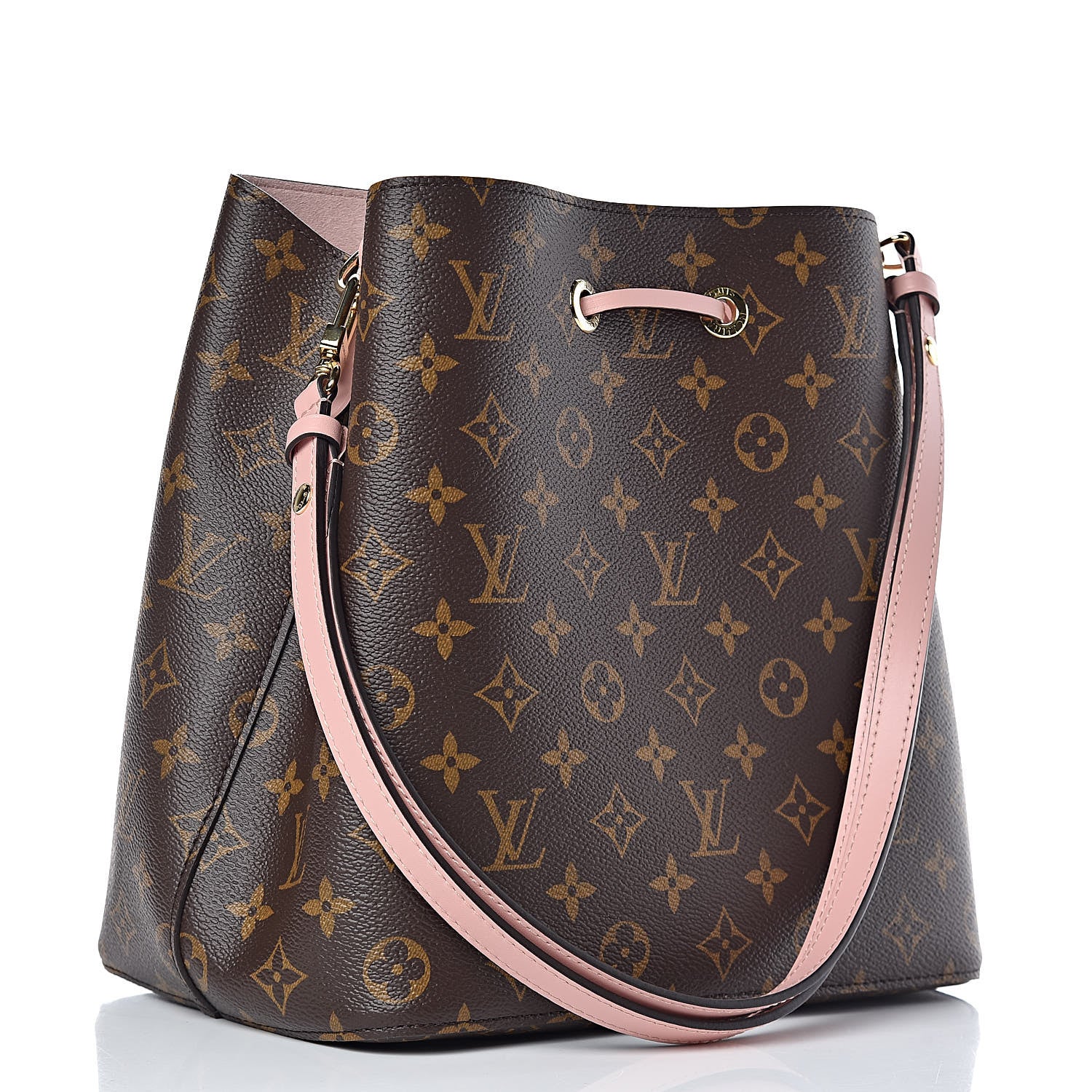 Louis Vuitton Monogram Neonoe MM Rose Poudre 3 of 8