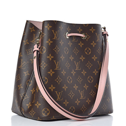 Louis Vuitton Monogram Neonoe MM Rose Poudre 3 of 8